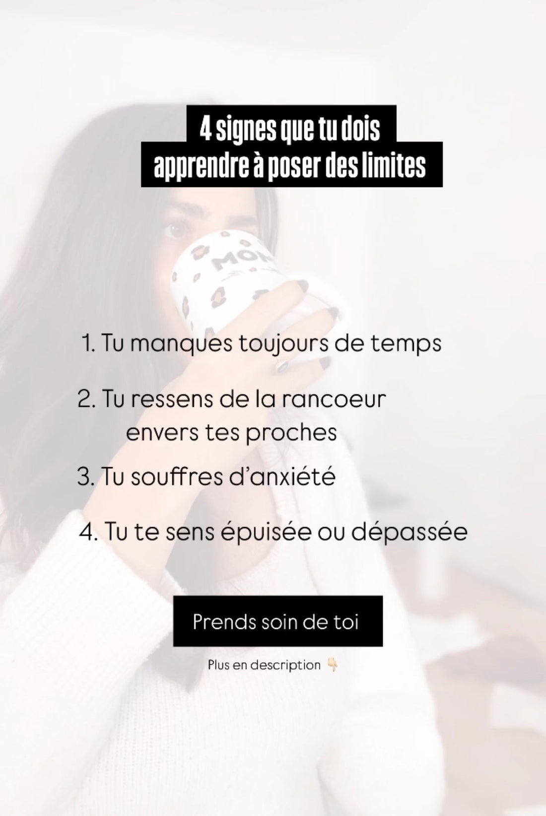 4 signes que tu dois apprendre à poser des limites Mama