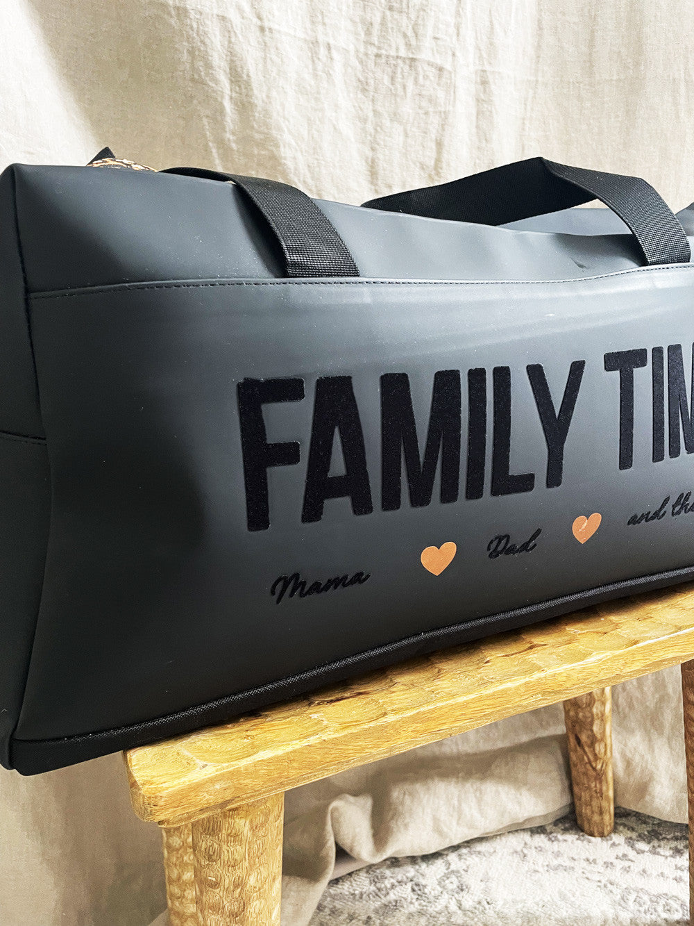 Sac familial personnalisé FAMILY TIME SOFT